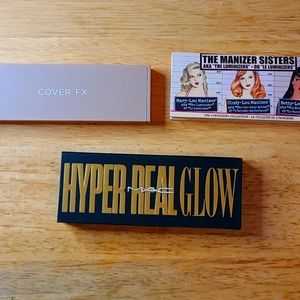 Highlighter palette lot. Mac, the almost, cover fx
